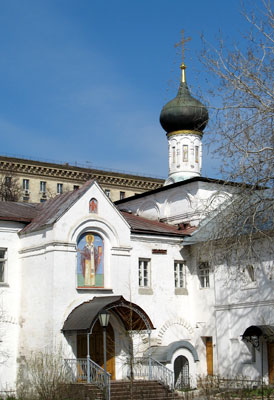Новоспасский монастырь - Никольский храм