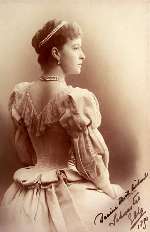 Великая Княгиня Елисавета Феодоровна, дочь Великого Герцога Гессенского Людвига IV